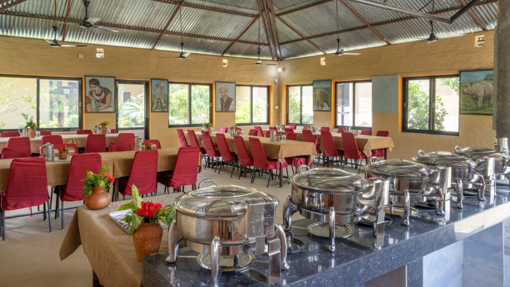 Dinning Hall-Bardia Tharu Home Resort